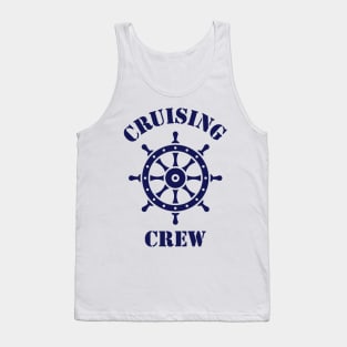 Cruising Crew (Crew Complement / Ship’s Wheel / Navy) Tank Top